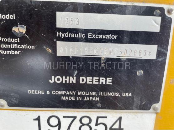 2021 John Deere 135G photo 10