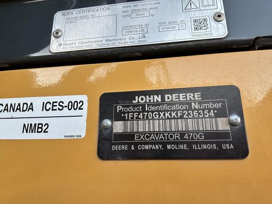 2020 John Deere 470GLC — 555 47976.24454
