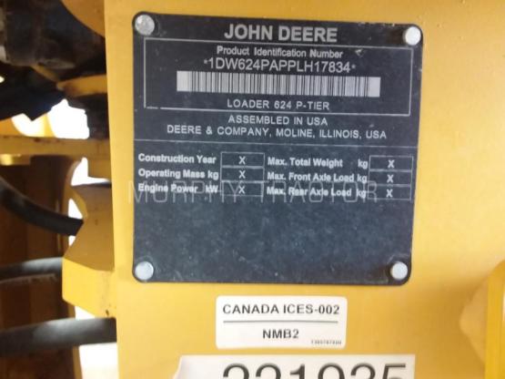 2023 John Deere 624 P photo 2