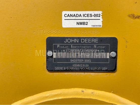2022 John Deere 333G photo 10