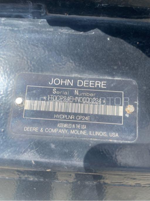 2022 John Deere CP24E 24″ CWP Cold Planer photo 2