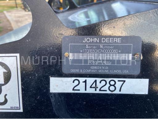 2022 John Deere RE50 w/ 50/60 Mount  Mower Image 2