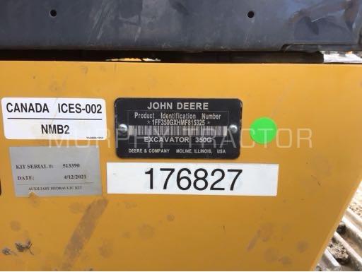 2022 John Deere 350GLC SmartGrade 3D Grade Control — 555 49885.24426