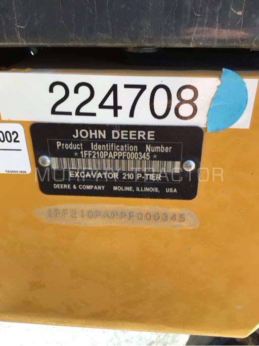 2023 John Deere 210 P Topcon 3D Indicate Shear Carrier photo 2