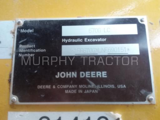2022 John Deere 670G photo 2