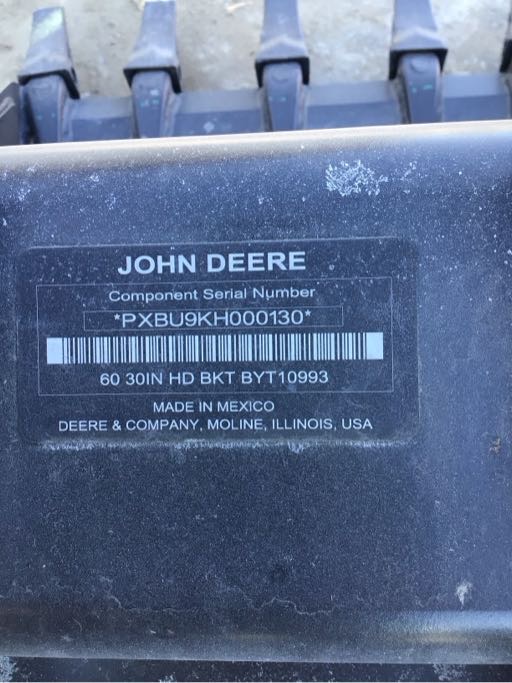 2025 John Deere 30″ 50 P EXC Bucket photo 2