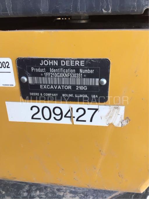 2022 John Deere 210G SmartGrade photo 2