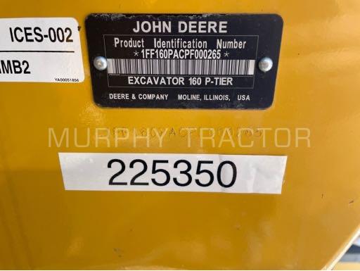2023 John Deere 160 P photo 2