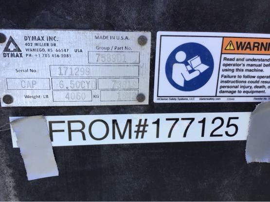 2023 Dymax 624 6.5 CY P/O Bucket photo 2