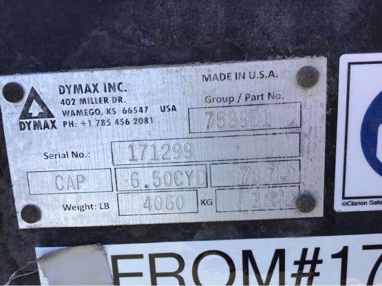 2023 Dymax 624 6.5 CY P/O Bucket photo 7