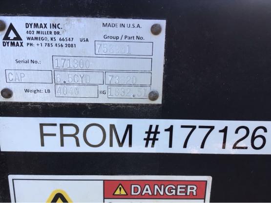 2023 Dymax 624 6.5 CY P/O Bucket photo 2