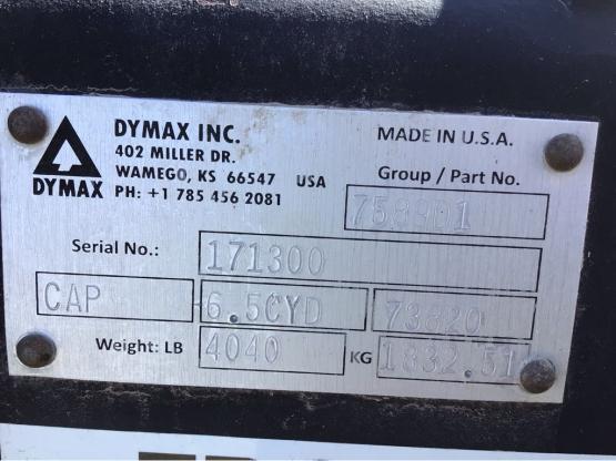 2023 Dymax 624 6.5 CY P/O Bucket photo 7