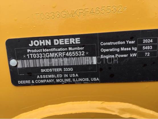 2024 John Deere 333G photo 2