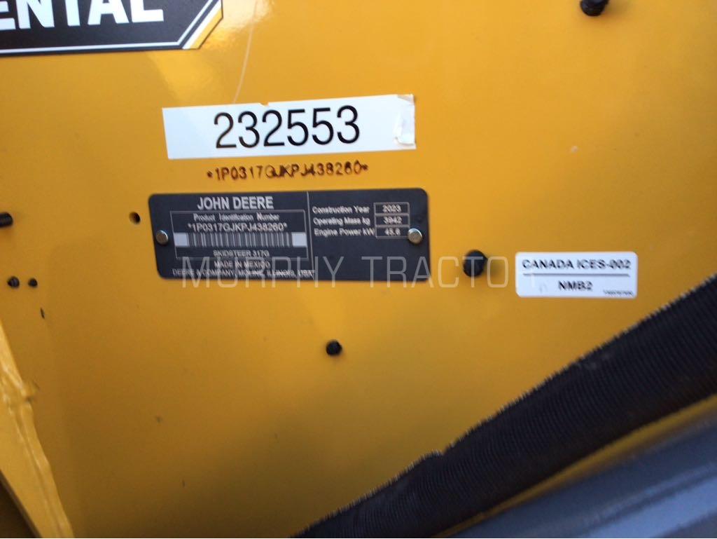 2023 John Deere 317G Image 2