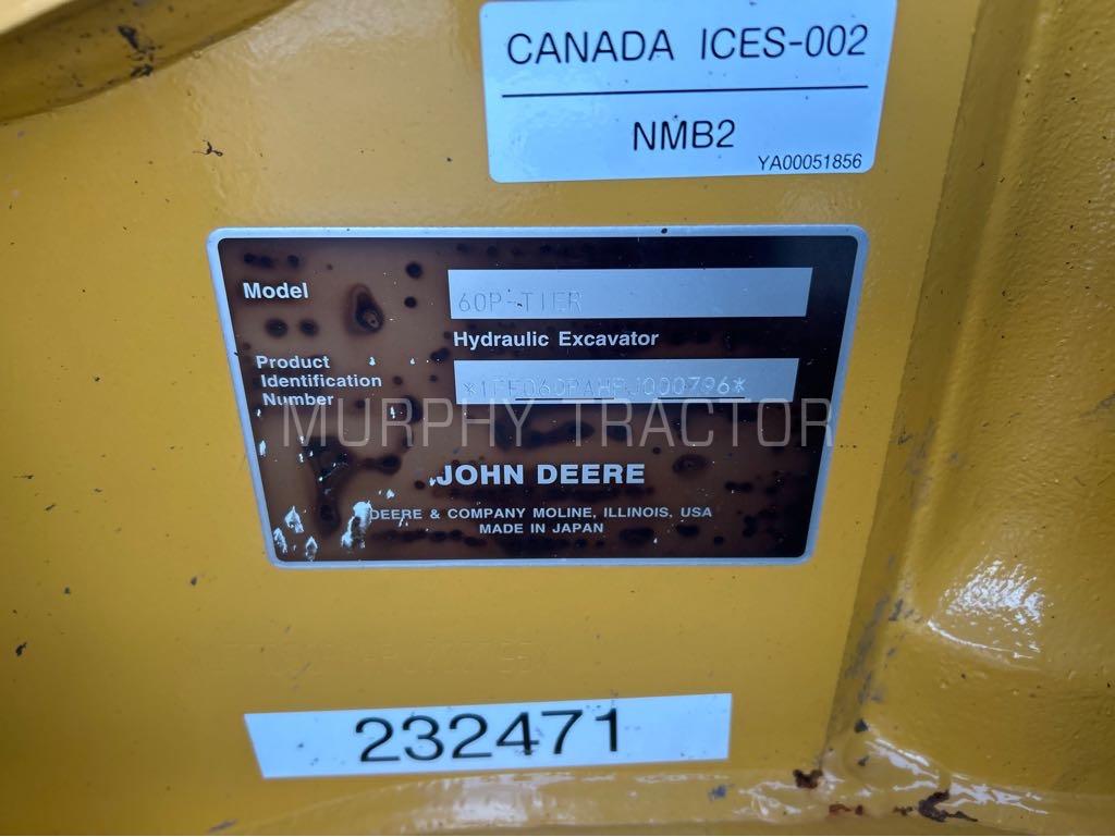 2024 John Deere 60 P Image 2