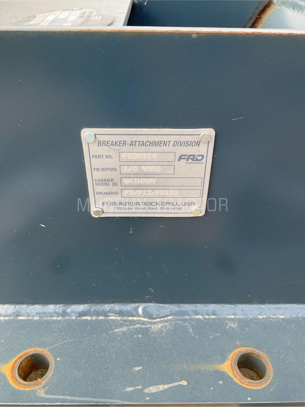 Kent F9-F12 Wainroy for Deere 310Sl-410 Backhoe  Top Cap Image 2