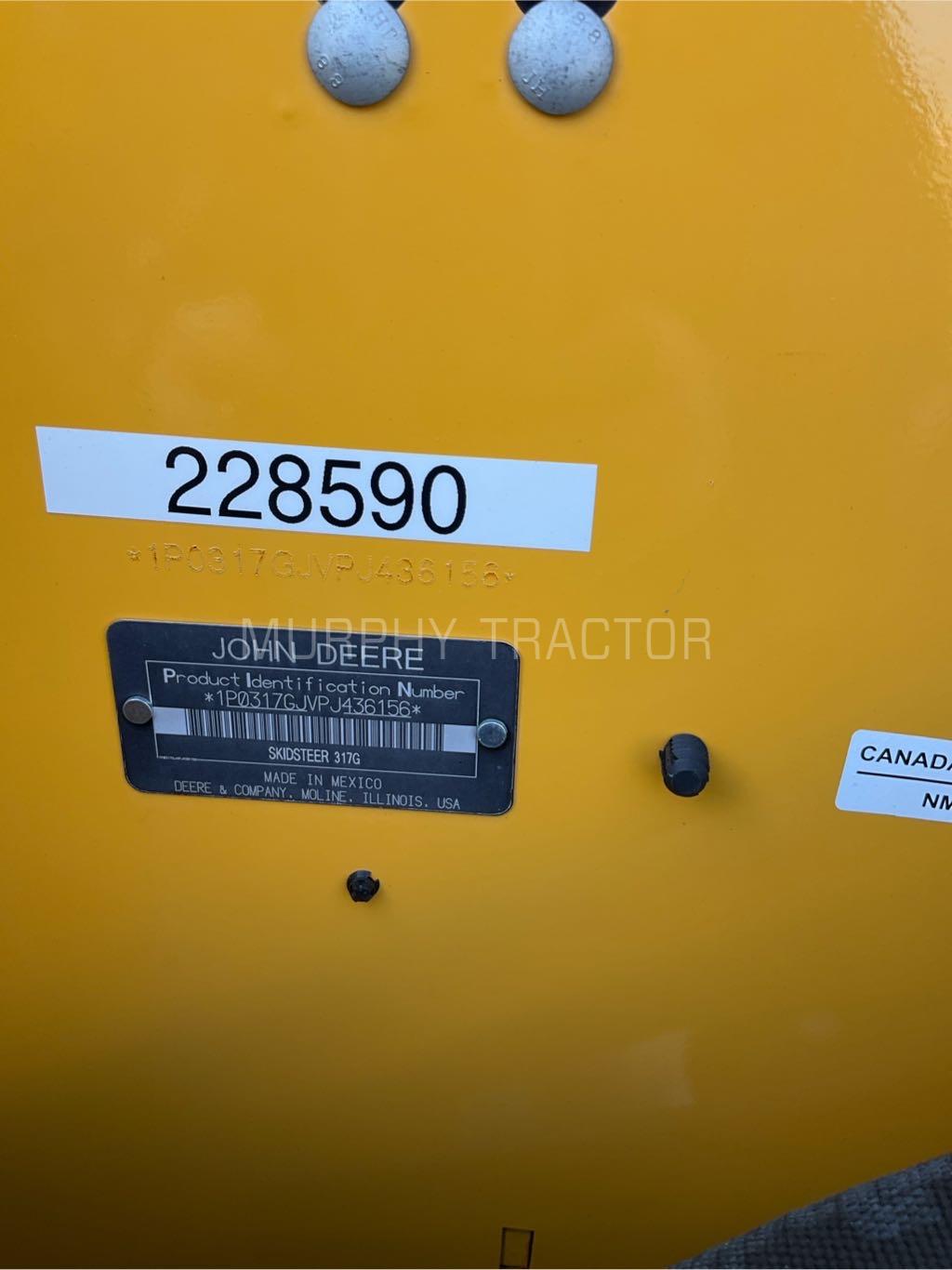 2023 John Deere 317G Image 2