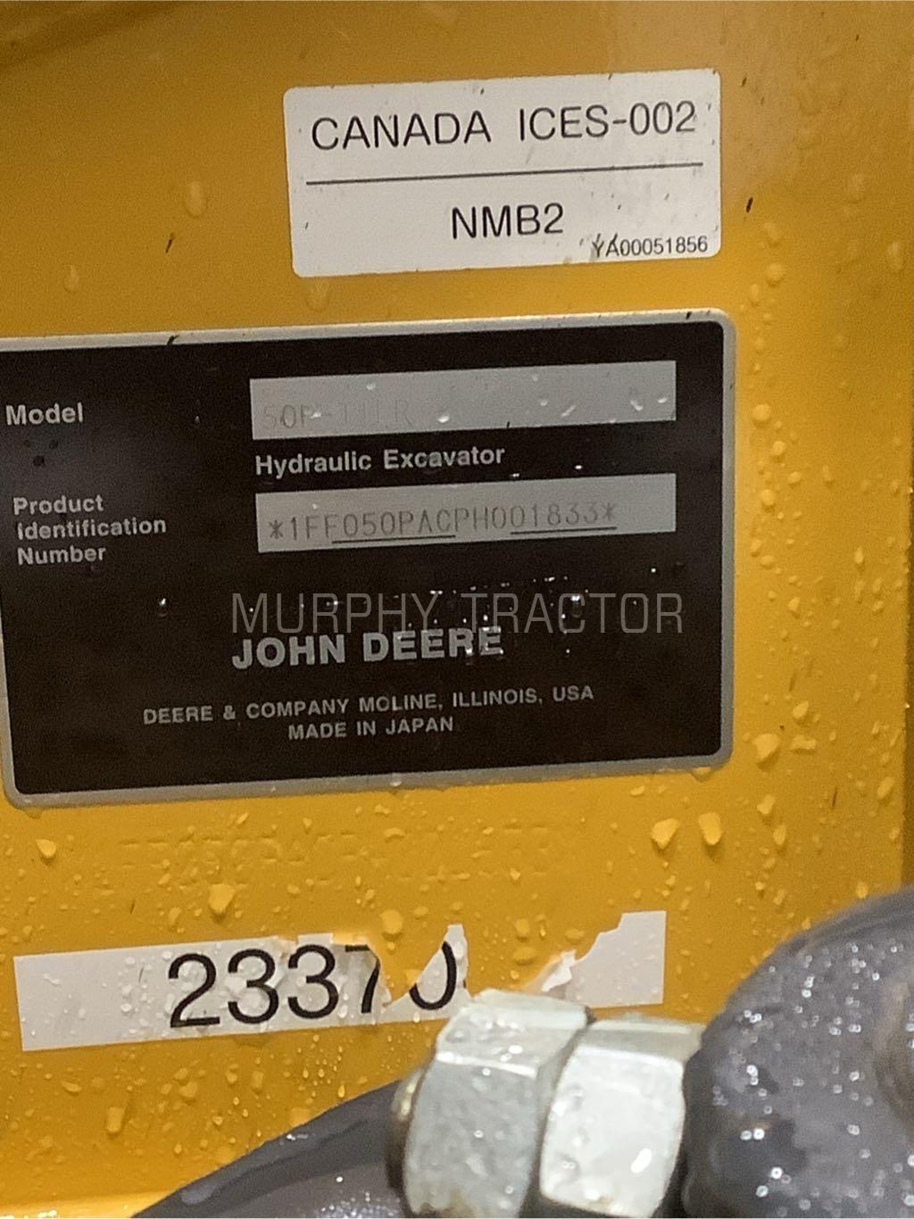 2024 John Deere 50 P Image 2