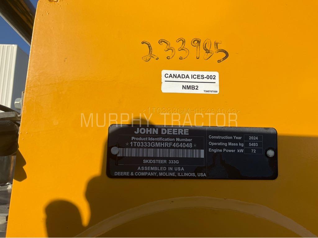 2024 John Deere 333G Image 2
