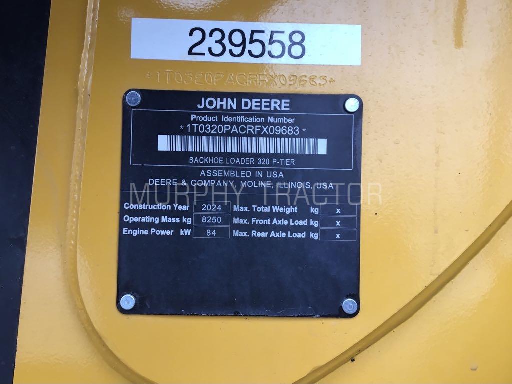 2024 John Deere 320 P Image 2
