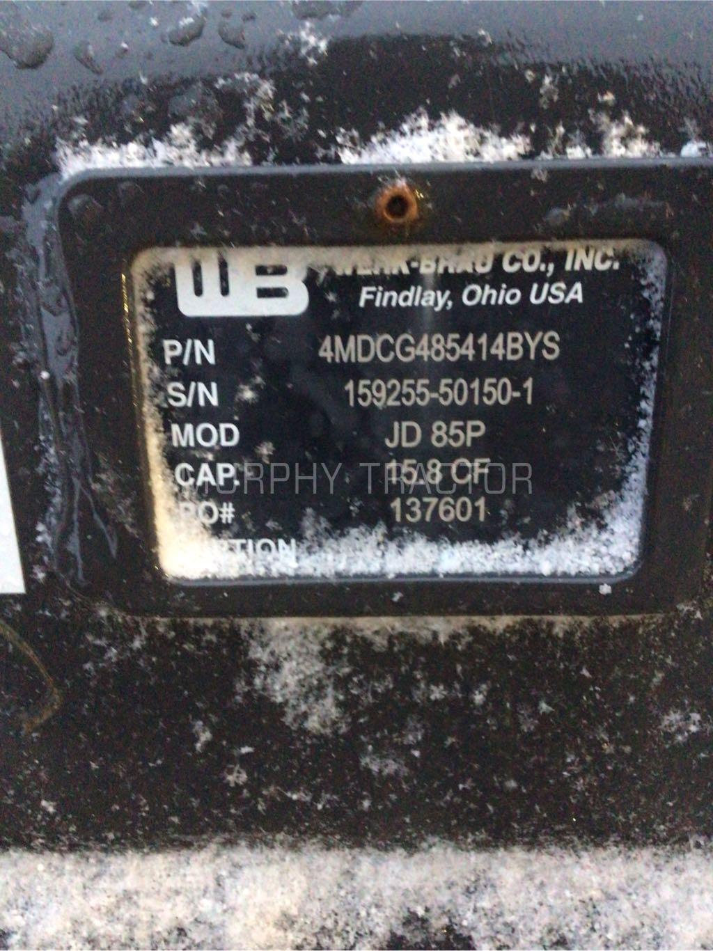 2025 Werk Brau for 85 Exc w/ Engcon Style Coupler 48