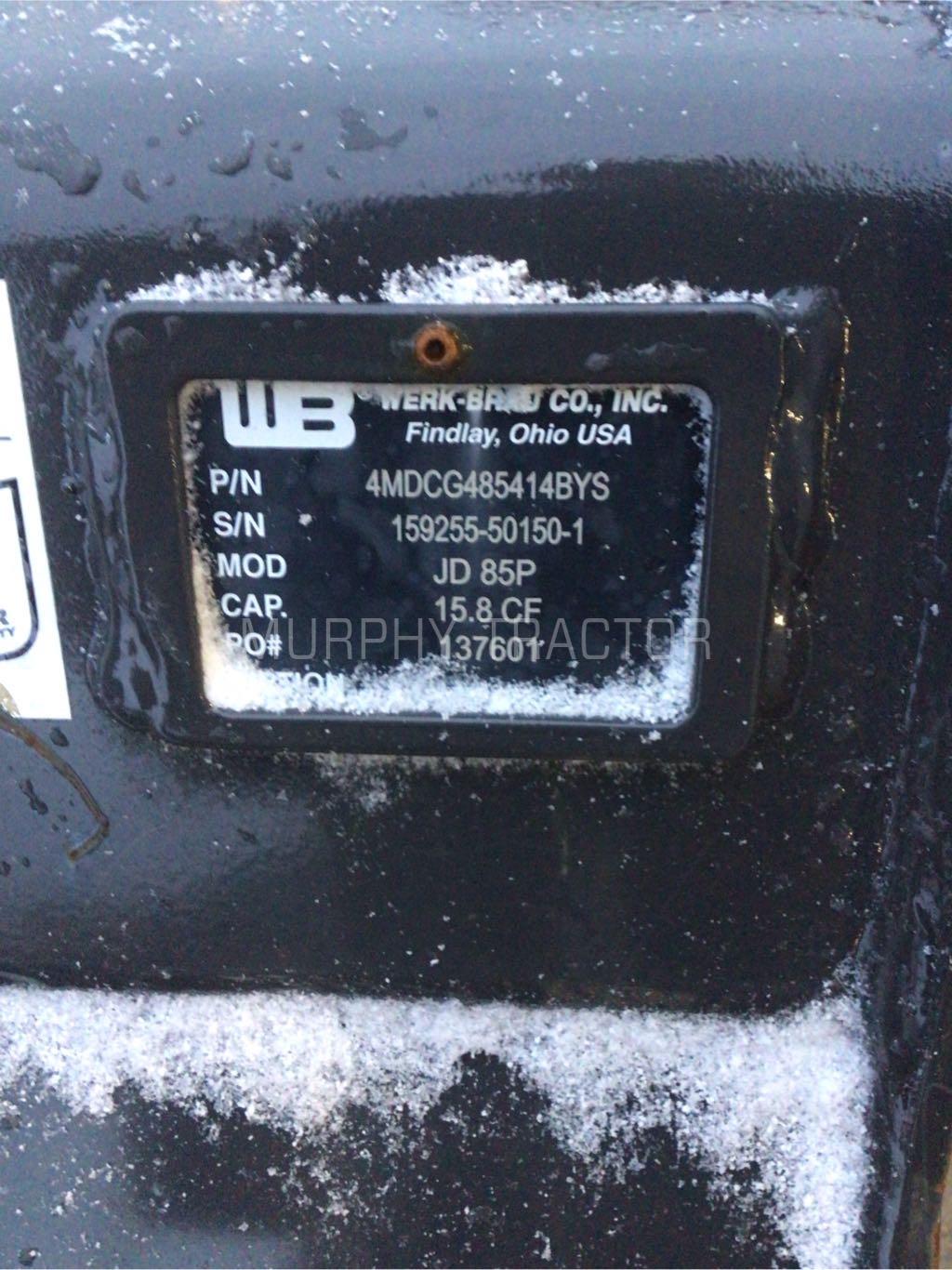 2025 Werk Brau for 85 Exc w/ Engcon Style Coupler 48