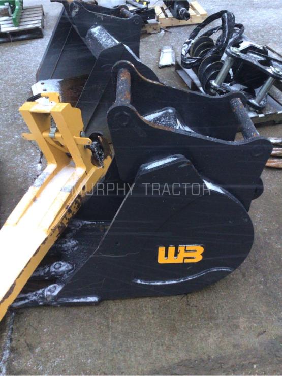 2025 Werk Brau for 85 w/ Engcon Style Coupler 18″ Exc Bucket photo 4