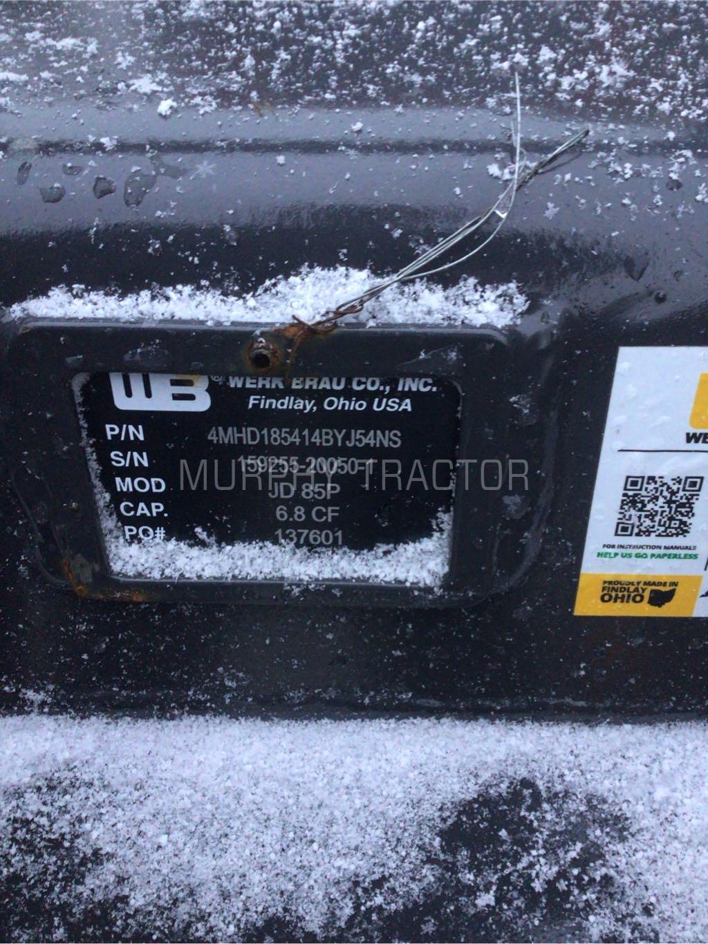 2025 Werk Brau for 85 Exc w/ Engcon Style Coupler 18