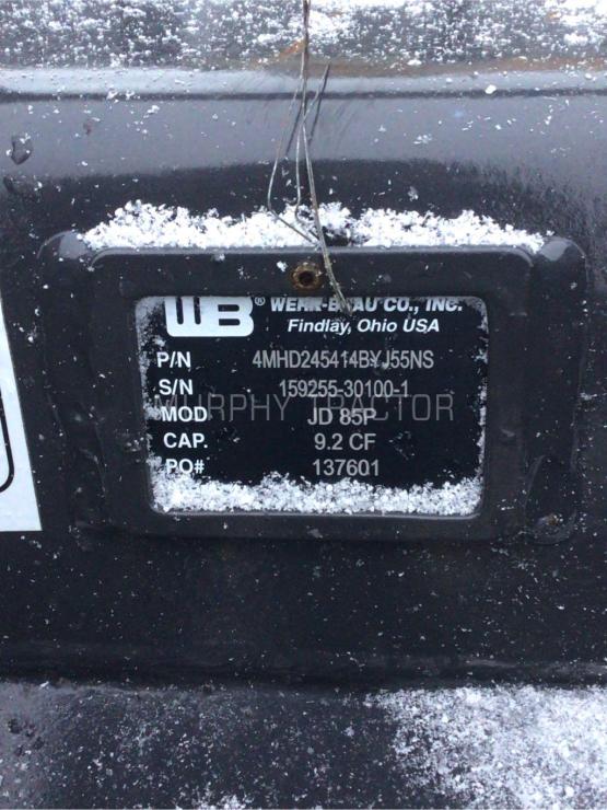 2025 Werk Brau for 85 w/ Engcon Style Coupler 24″ Exc Bucket photo 2