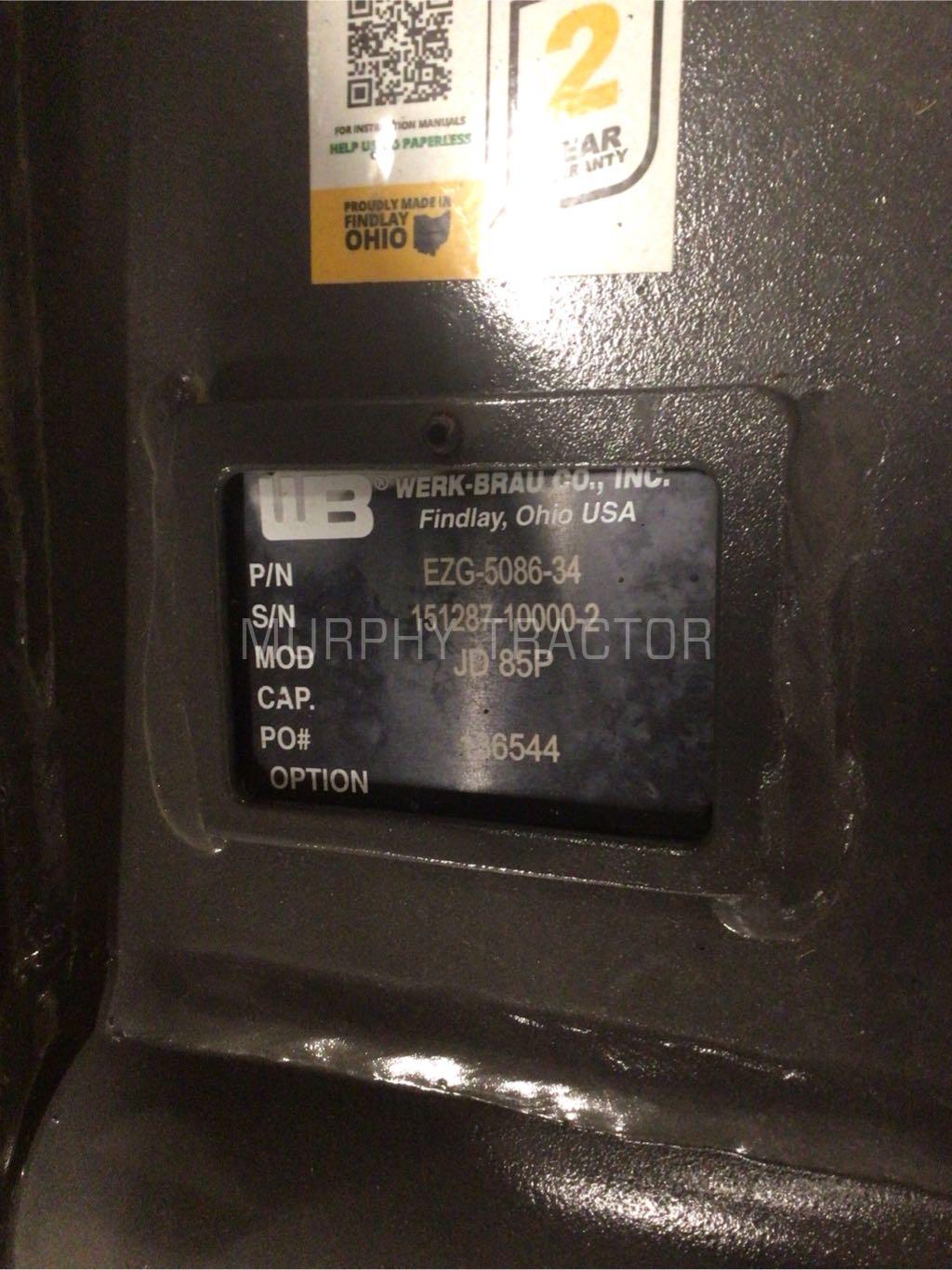 2025 Werk Brau 85 Exc  Thumb/Grapple Image 2