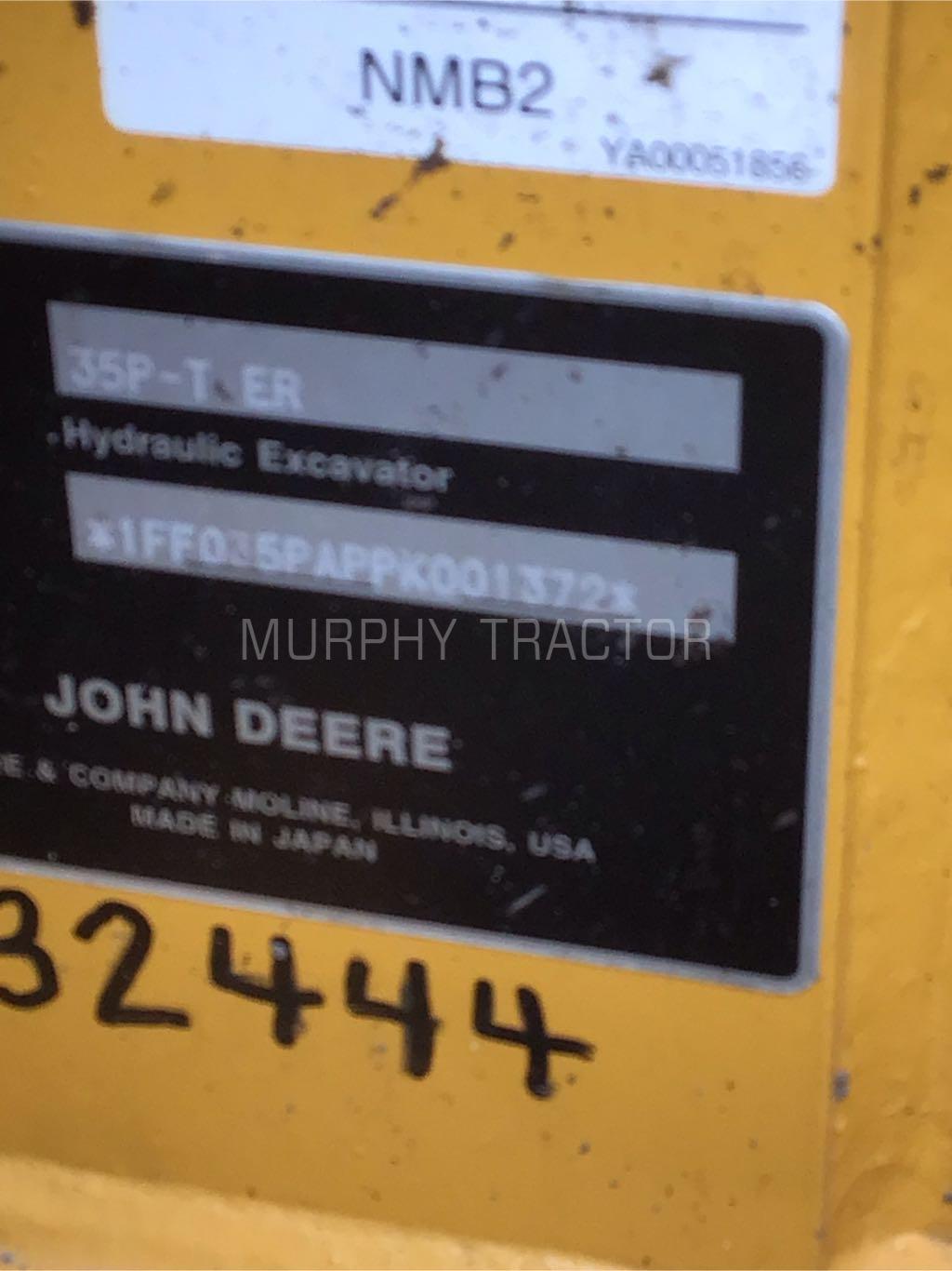 2023 John Deere 35 P Image 2