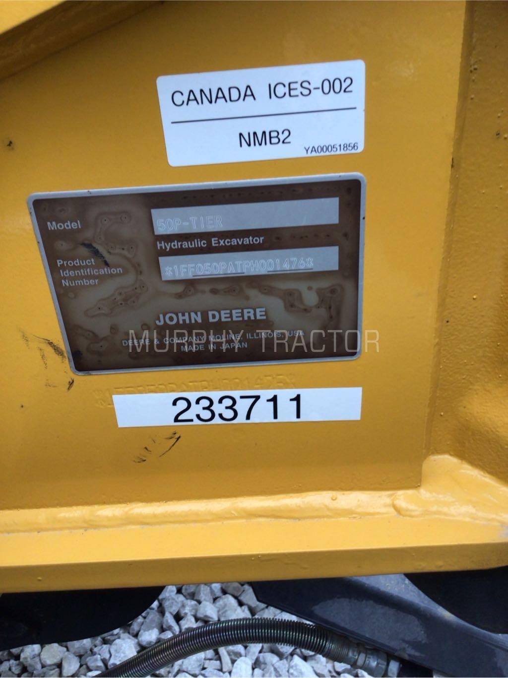 2023 John Deere 50 P Image 2