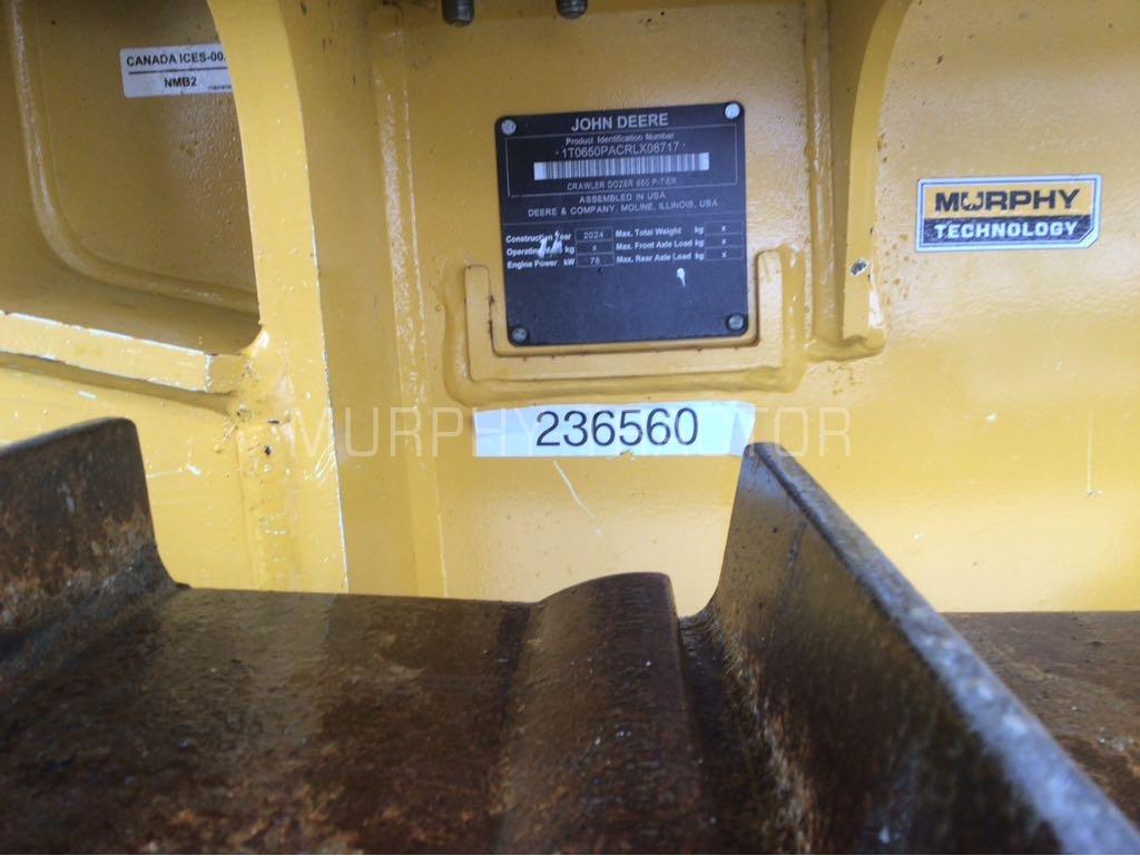 2024 John Deere 650 P XLT SmartGrade w/3D Grade Control and 2D Slope Control Image 11