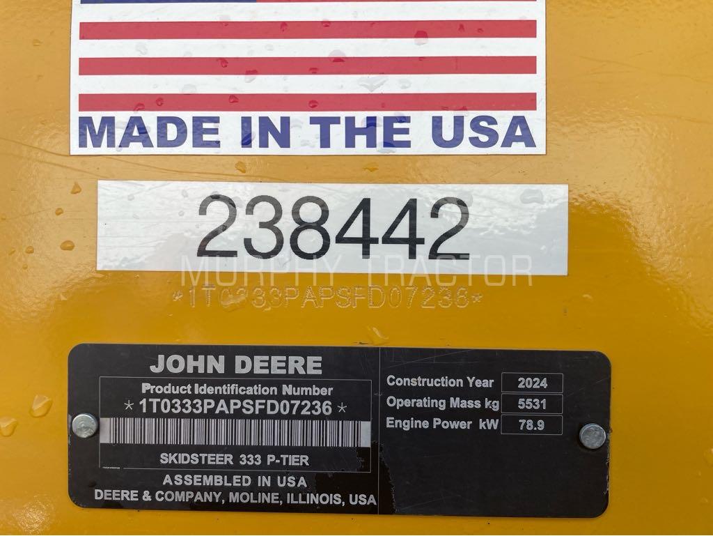 2024 John Deere 333 P Image 2