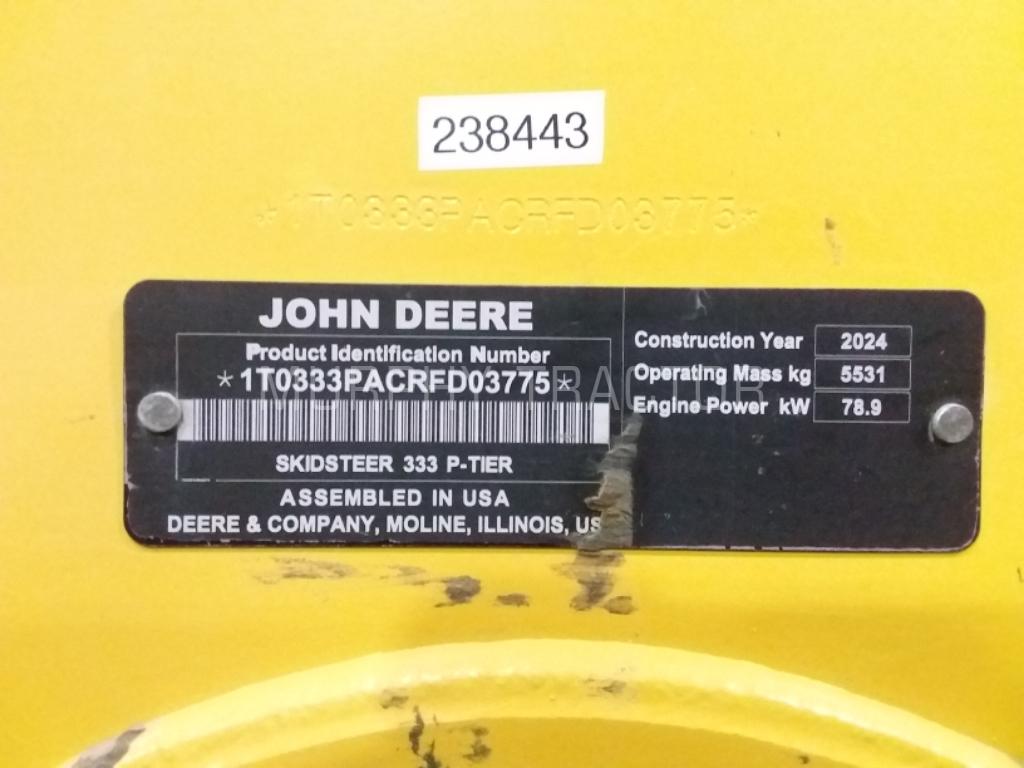 2024 John Deere 333 P Image 2