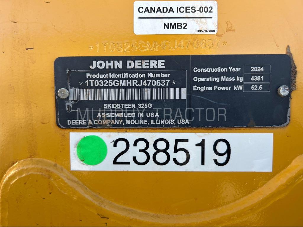 2024 John Deere 325G Image 2