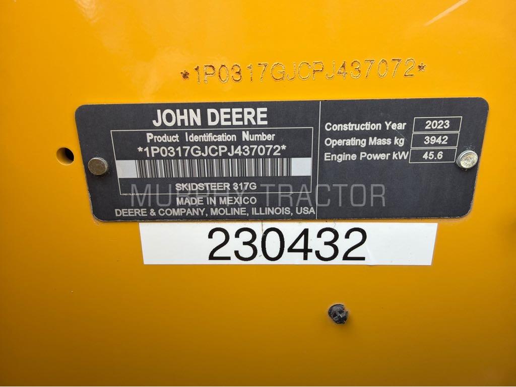 2023 John Deere 317G Image 2