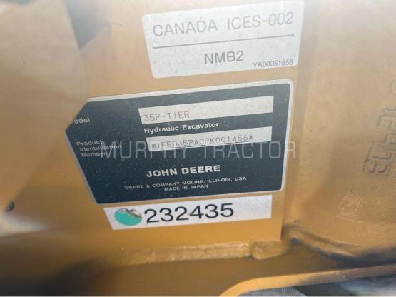 2024 John Deere 35 P photo 2