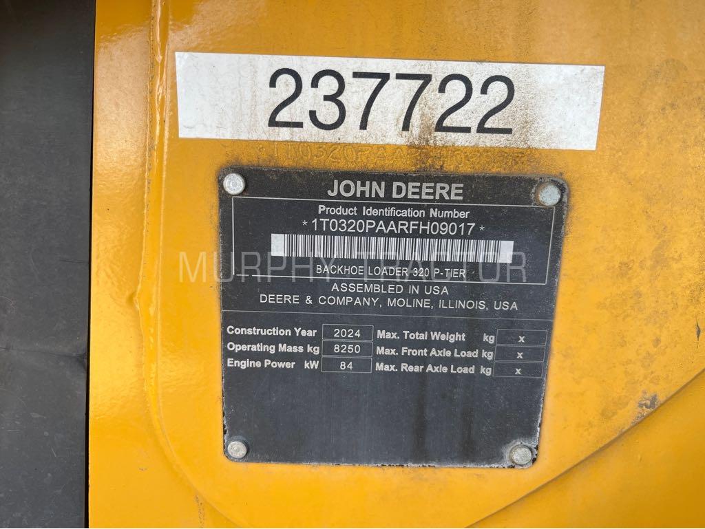 2024 John Deere 320 P Image 2