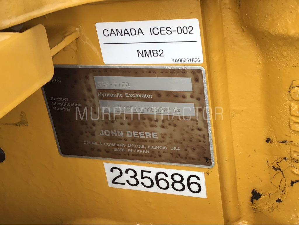 2024 John Deere 35 P Image 2