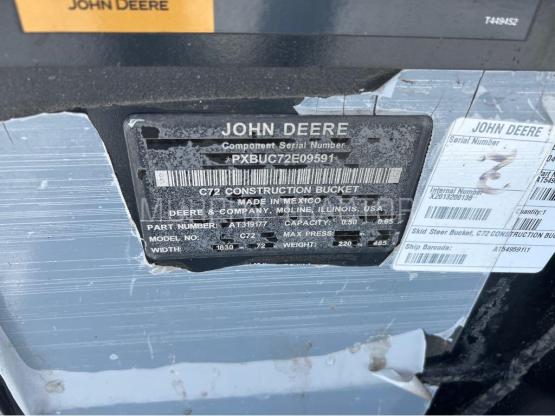 2026 John Deere 72″ CWP Bucket photo 7