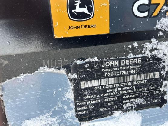2026 John Deere 72″ CWP Bucket — 555 53826.25729