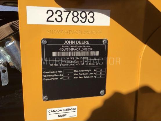 2024 John Deere 744 P photo 2