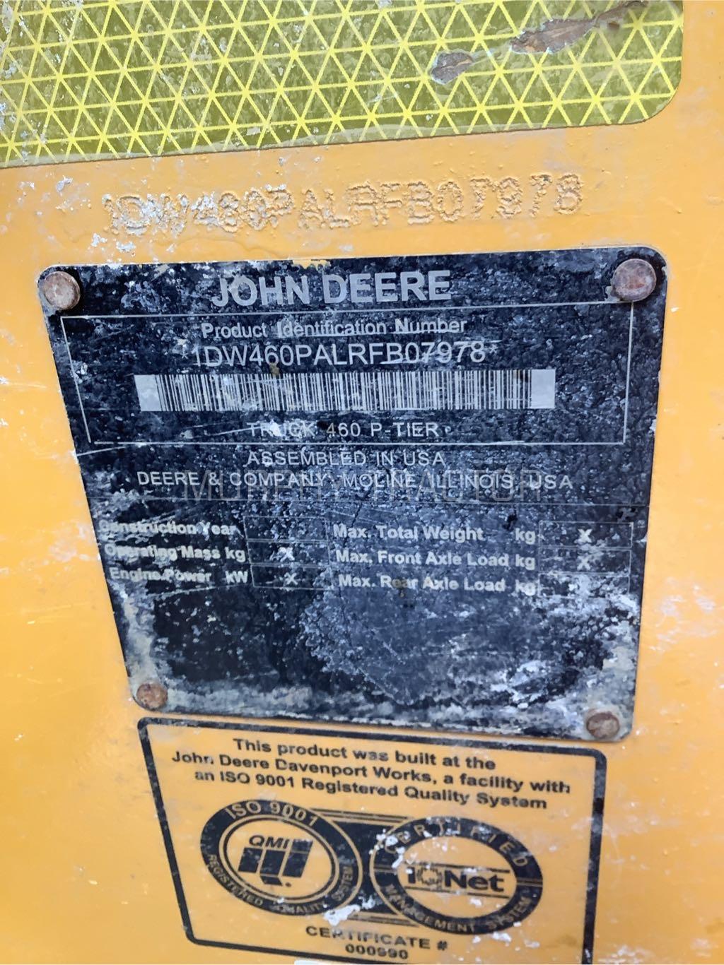 2024 John Deere 460 P Image 2