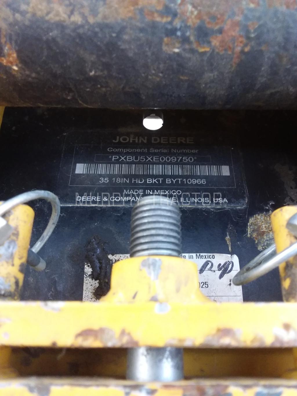 John Deere 26,27,30,35 CEX 18