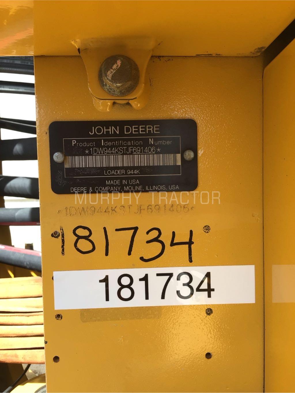2018 John Deere 944K RELIFE Unit Image 3