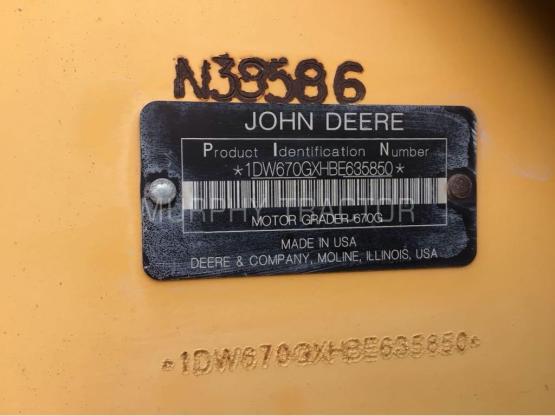 John Deere G Series Grader 24″ Tall LH Moldboard Extension photo 2