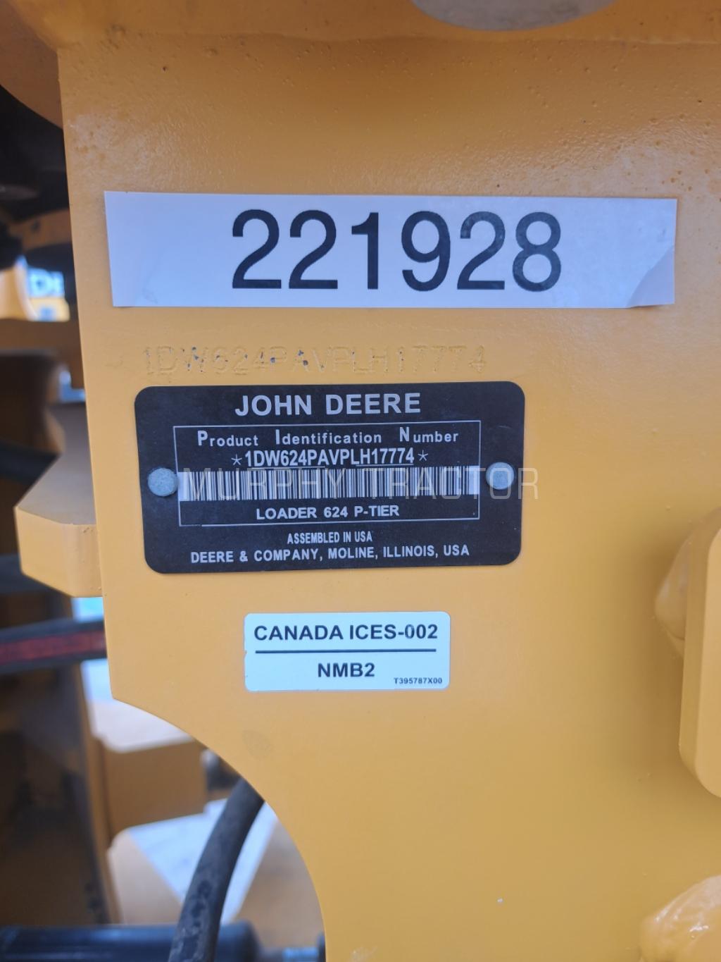 2023 John Deere 624 P Image 2