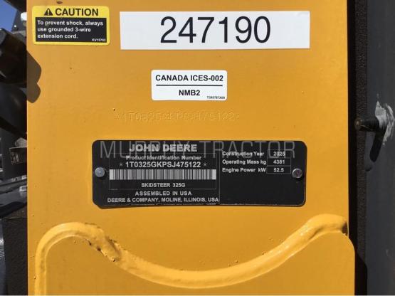 2025 John Deere 325G photo 2