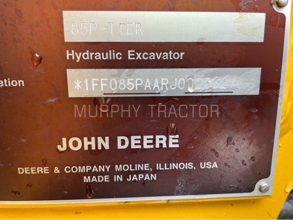 2025 John Deere 85 P Image 2